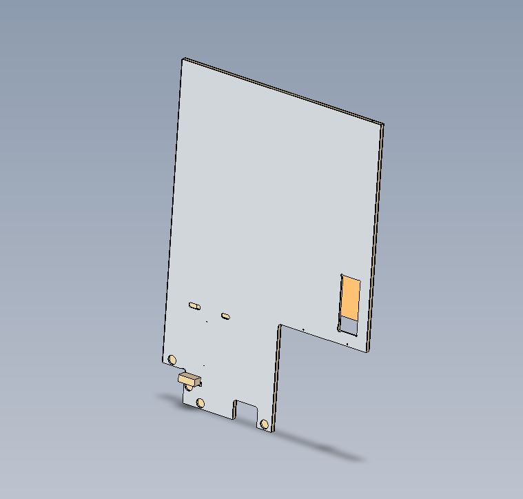UN5 MAD & SEV - KITCHEN UNIT - R/H OVEN CHEEK