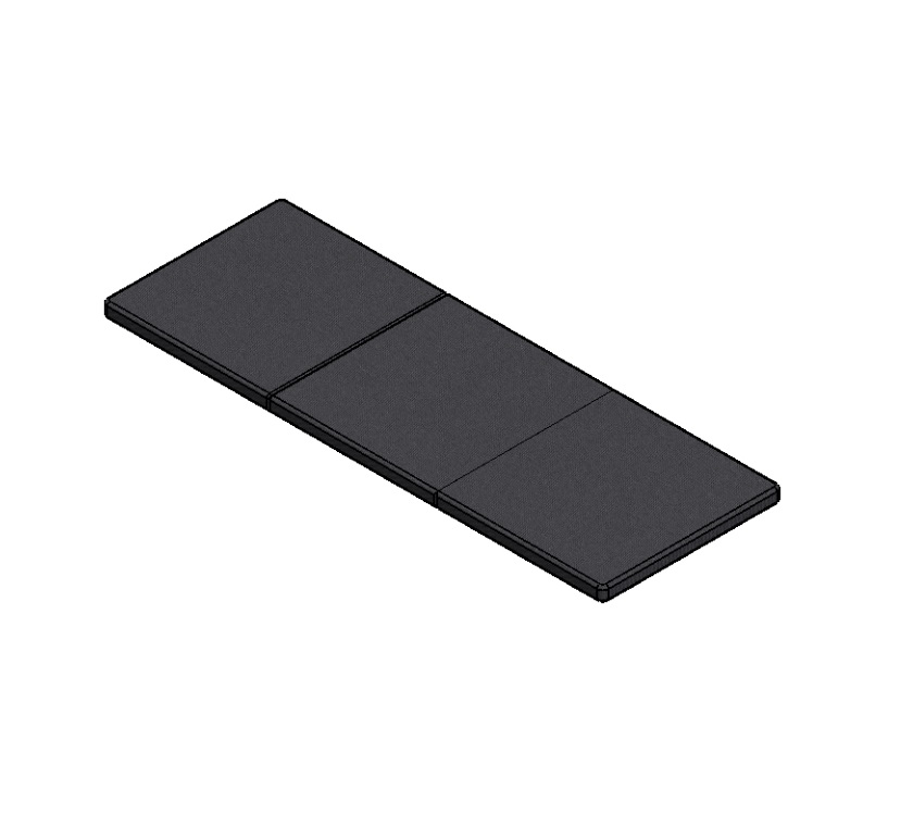 Read more about Trifold Folding Bunk Mattress Infill Cushion 1725x620x50mm product image