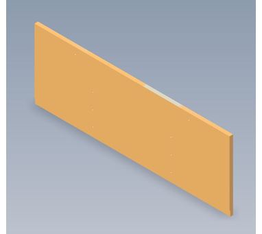 AG2 EVR VANITY MIRROR CASHMERE PANEL