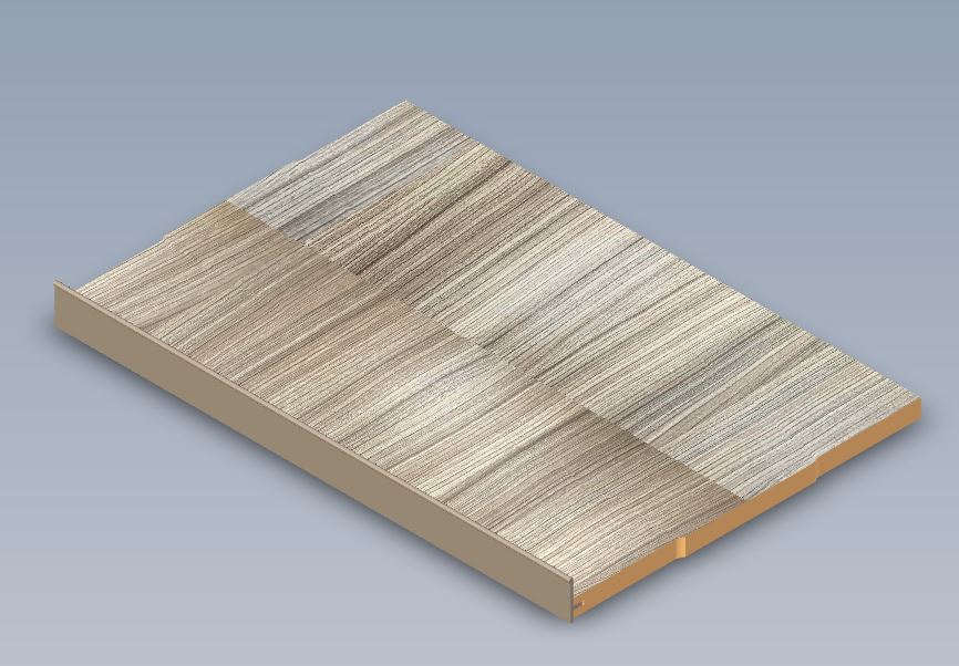 Read more about AG2 PORTO VANITY LOWER CUPBOARD SHELF product image