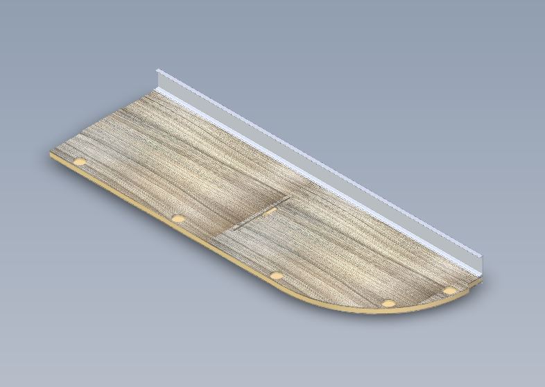 DYR Discovery + D4-4 - BEDROOM LOCKER REAR BASE