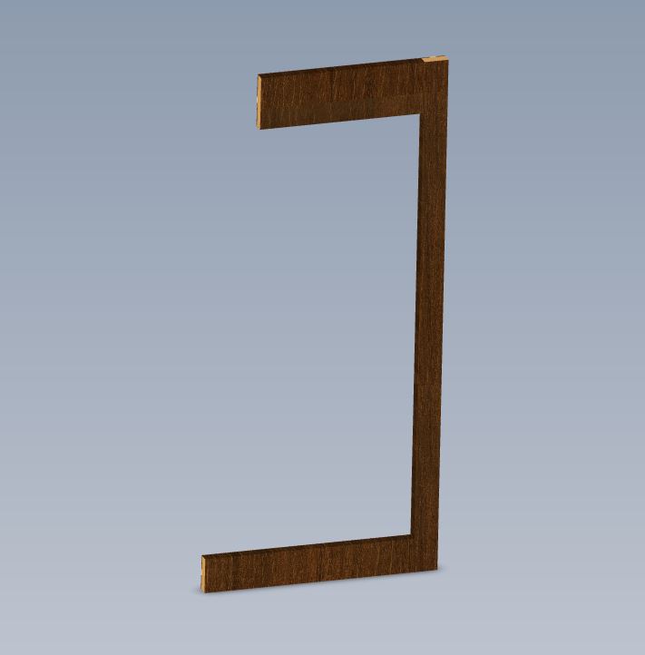 UN4 VIG L/H (REAR) BOTTOM ROBE HEADER