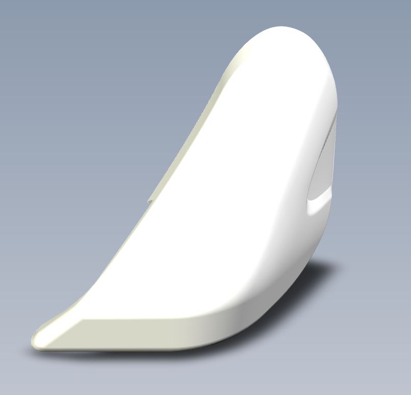 ADAMO VE STD OVERCAB CORNER CAP LHS (N/S)