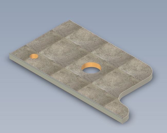 Read more about EV1 60-4 VANITY WORKTOP product image