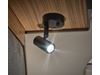 Read more about Nano LED Spot Light with USB Port - Matt Black product image