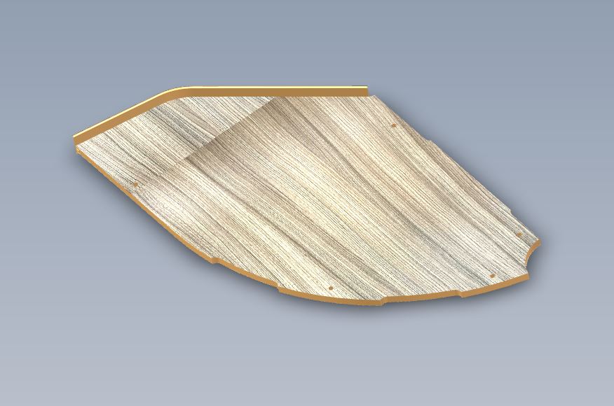 Read more about DYR Discovery + D4-4 - TC LOWER CORNER CABINET SHELF product image