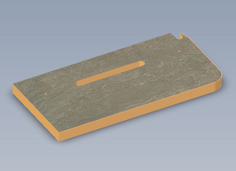 Read more about PX2 Phoenix GT75 644 L/H Bedside Robe Worktop product image