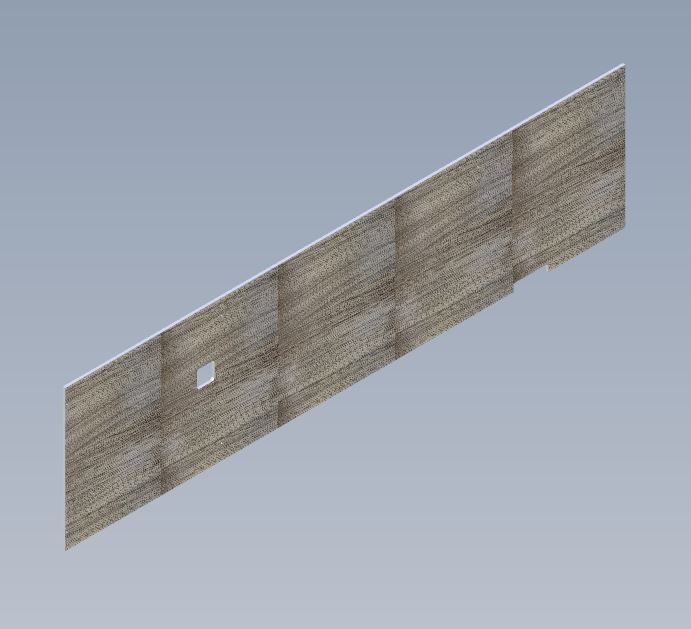 PX2 Phoenix GT75 642 N/S Bunk Bed - Front Panel