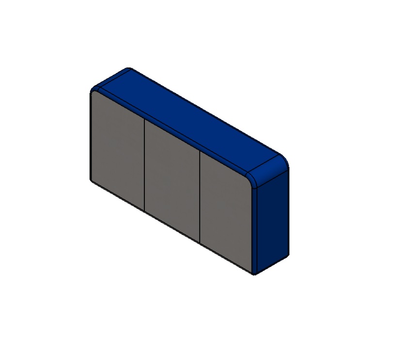 DYR D4-4L STD DINETTE BACKREST