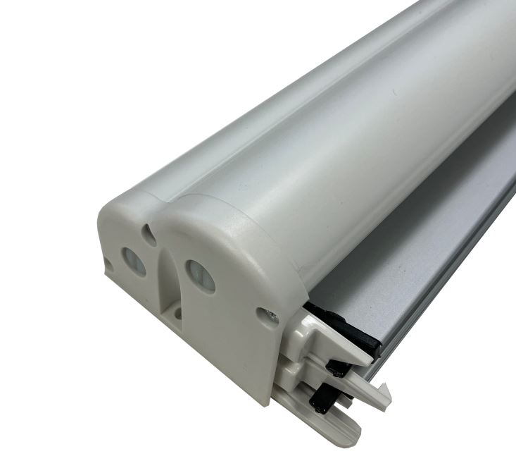 Remis Blind & Fly Screen 970 x 665mm Light Grey - REMIflair I RAL9002