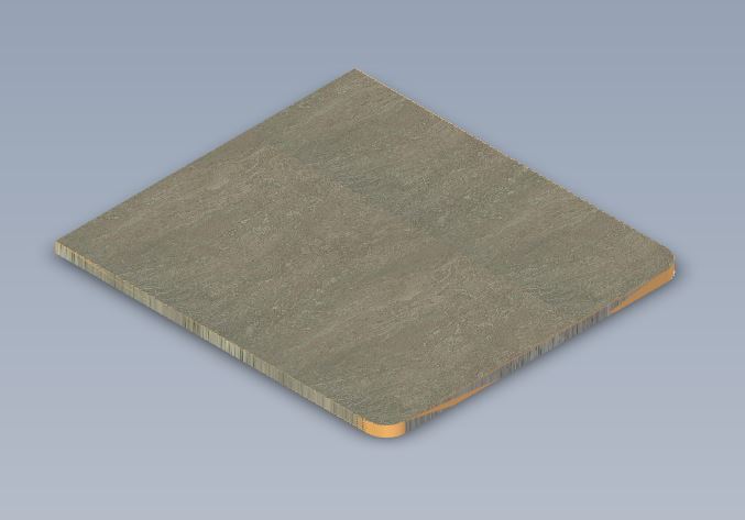 Read more about 625 x 690 x 22mm Dinette Table Top product image