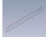 Read more about Mirror 920 x 100 x 3mm w/ Holes (Plastic) product image