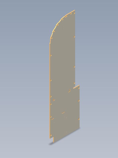 Read more about PX2 Phoenix GT75 640 Rear O/S Robe R/H Cheek product image