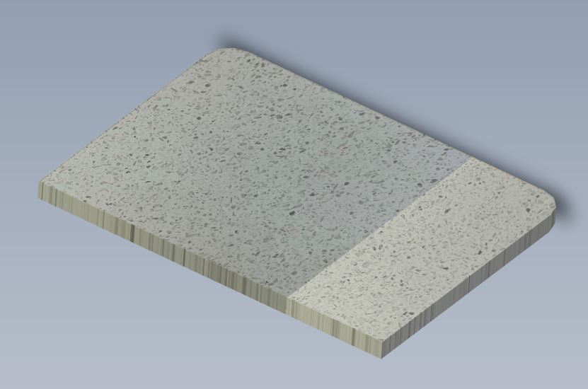 Read more about AA1 Alora 69-4S Kitchen Fold Down Worktop product image