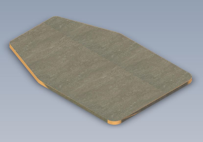 Read more about PG2 Pegasus Grande GT75 950 x 625 x 22mm Dinette Table Top product image