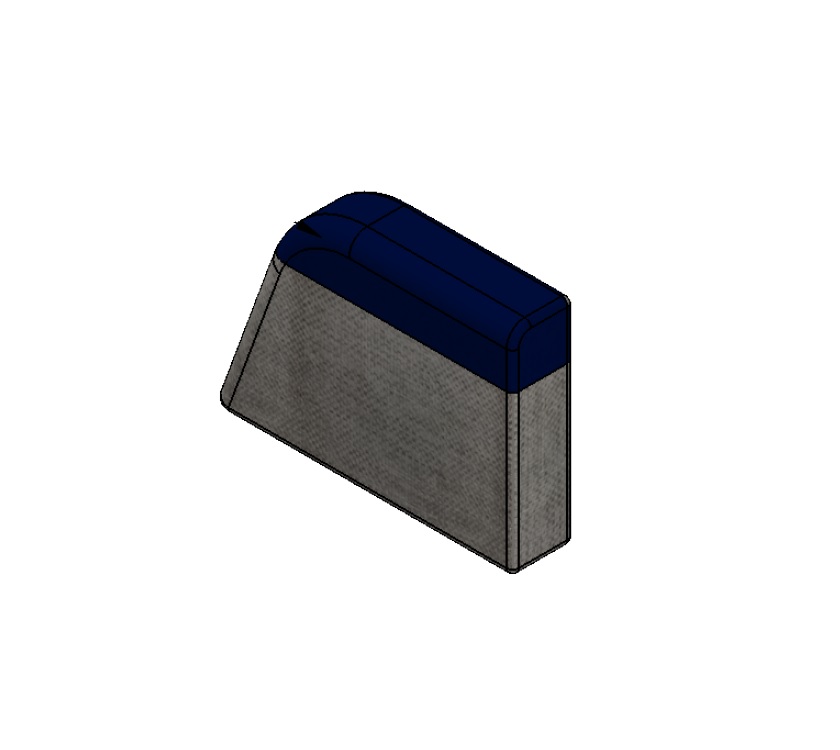 ER1 Endeavour B64  N/S Bolster Backrest Cushion - Apollo