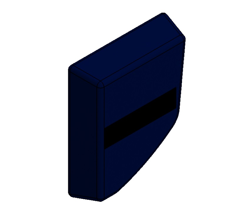 ER1 Endeavour B64 O/S Back Backrest Cushion Infill