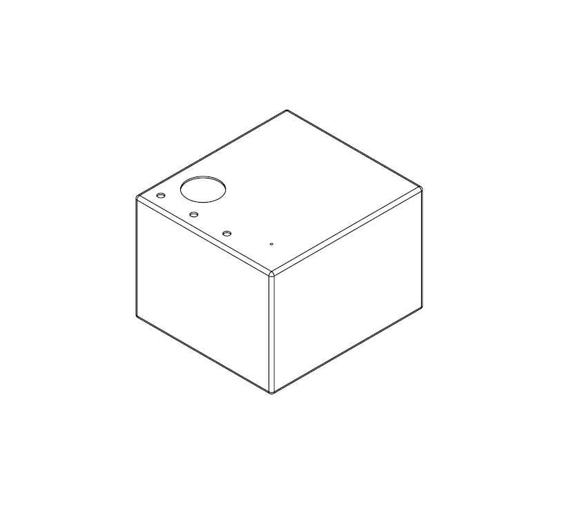 STD 100L WATER TANK 519x577x400mm