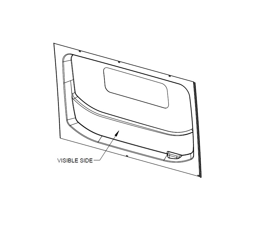 Read more about ER1 Endeavour B64 Rear O/S Side Wall Moulding product image