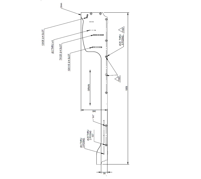PX2 Phoenix GT75 N/S/F Locker 5'11
