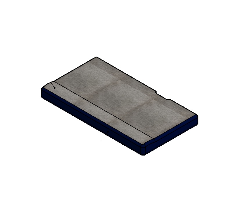 Read more about ER1 Endeavour B64 O/S Back Seat Base Cushion - Apollo product image