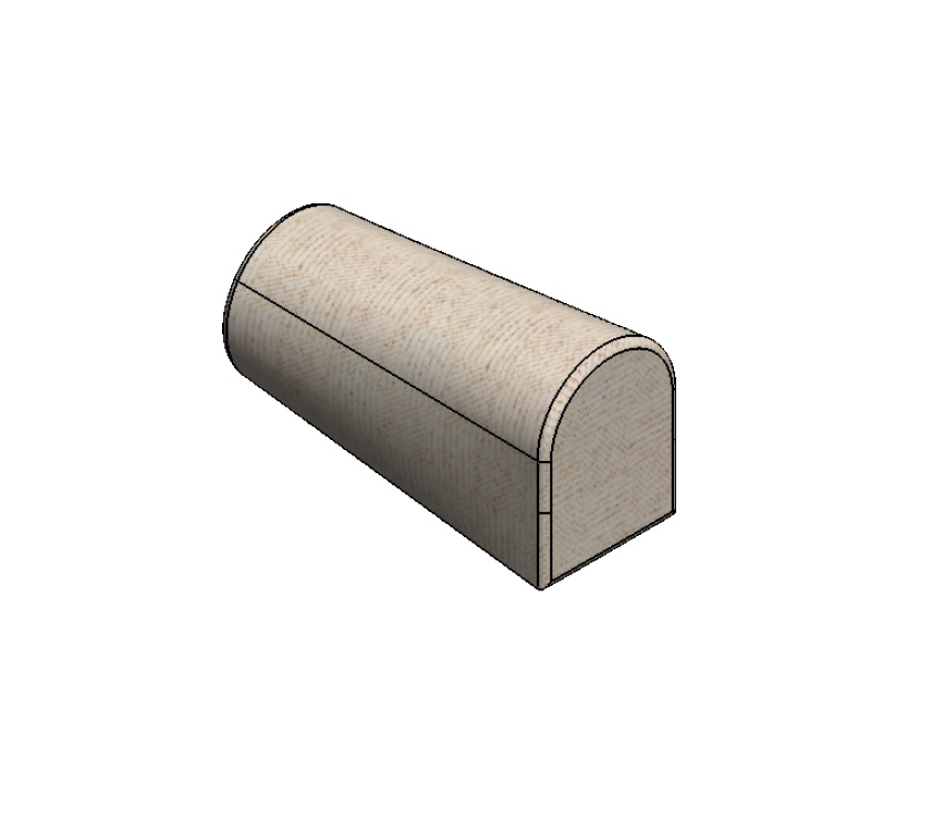 Read more about AGD Alicanto Grande Deluxe End Bolster Arm Rest Cushion - Mulberry - 480x265x200mm product image