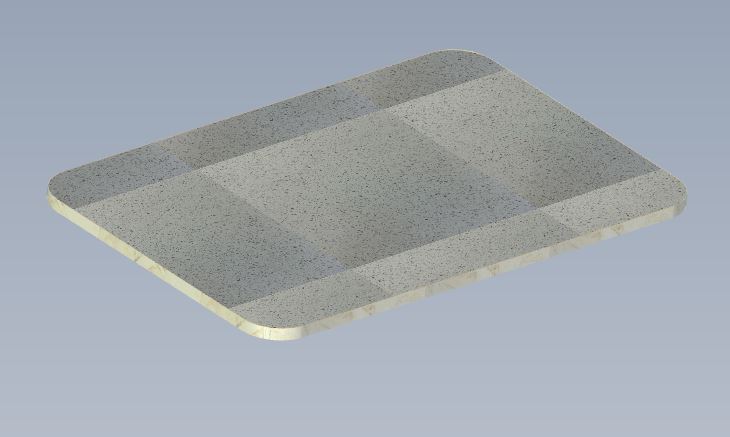 Read more about AA1 Alora Freestanding Table Top - 920x620x22mm product image