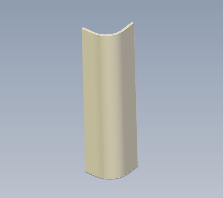 Read more about UND Unicorn Deluxe Cabrera Cadiz Pamplona Vigo Fridge/Sideboard Curved Door - Cashmere - Type 1 product image