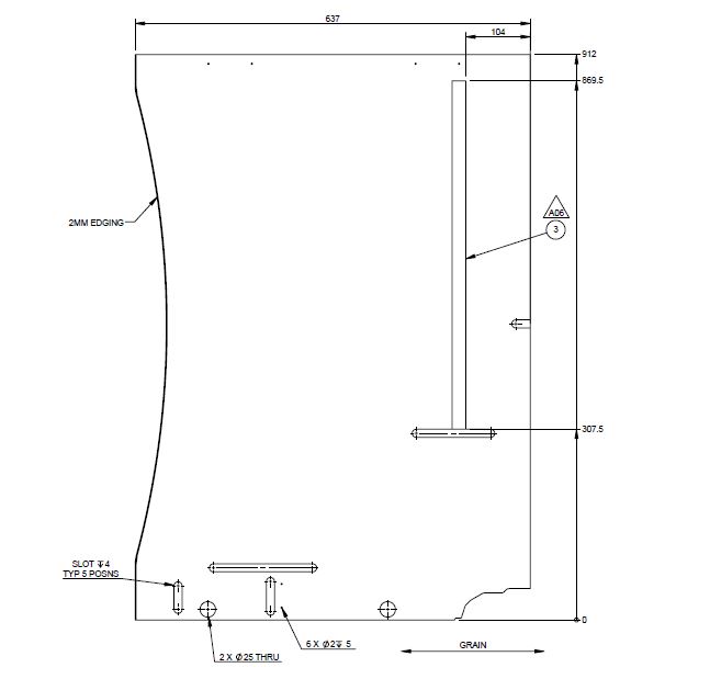 Read more about UN5 MADRID FRIDGE L/H CHEEK (REV A06) product image