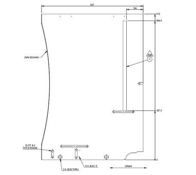 UN5 MADRID FRIDGE L/H CHEEK (REV A06)