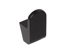 Matt Black Coat Hook - 39.4 x 58.1 x 25.7mm
