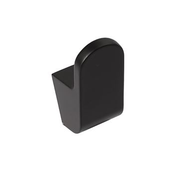 Matt Black Coat Hook - 39.4 x 58.1 x 25.7mm