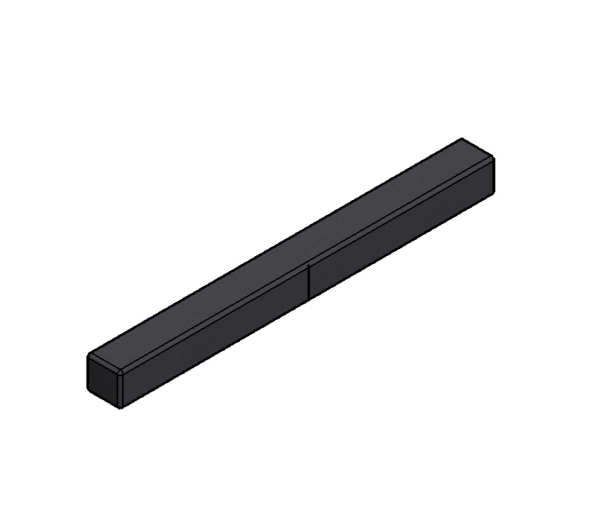 ADR Adamo 69-4 Front Lounge Bed Infill - 675/675x145x115mm