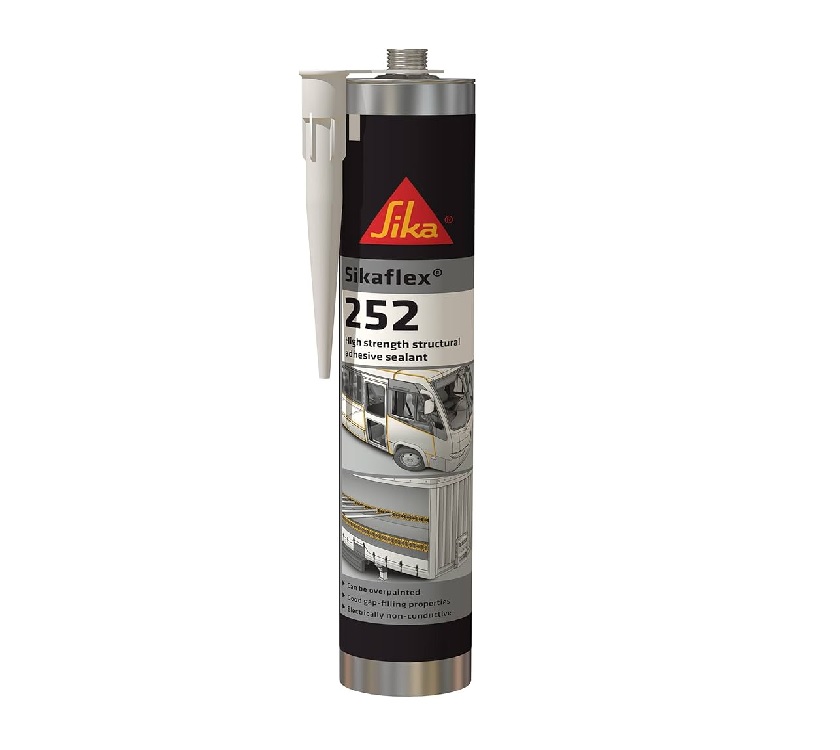 Sikaflex 252 Adhesive 300ml Cartridge - Black