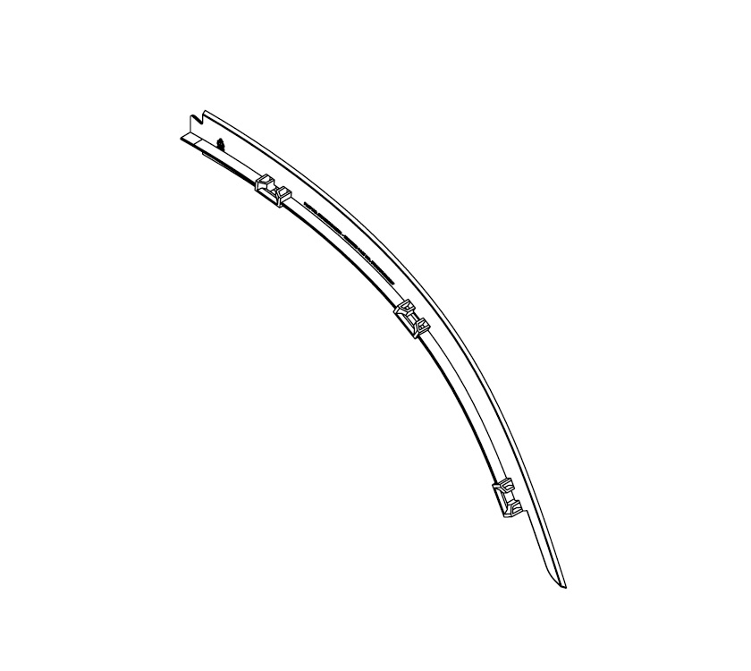 Read more about SINGLE AXLE CARAVAN WHEEL SPAT - BASE PART - 2/2 R/H product image