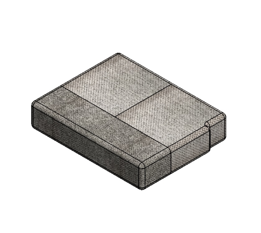 Read more about PSR Palermo Rear Lounge Base Cushion - Barbican product image