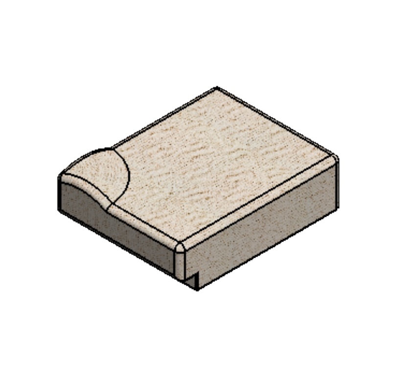 Read more about UN5 N/S Corner Cushion 478x620x175/200 Chiswick B (Carina Ash) product image