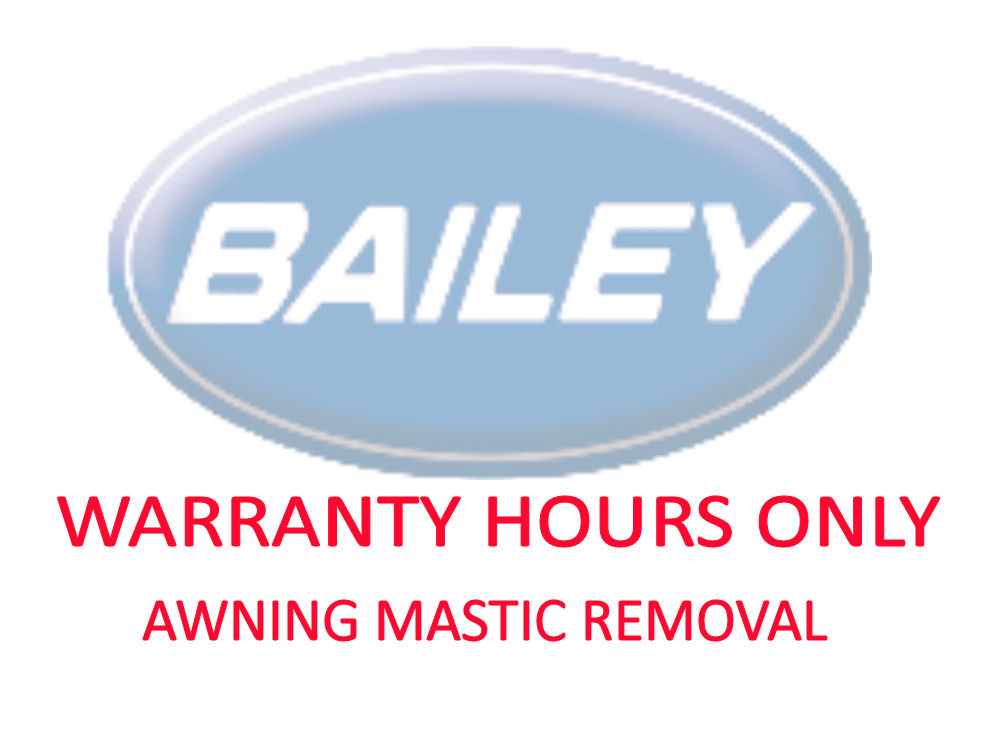 Warranty Hours Only - Awning Mastic Removal
