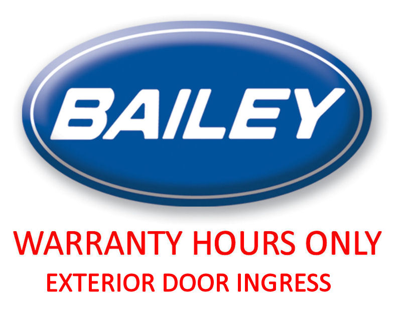 Warranty Hours Only - Exterior Door Water Ingress