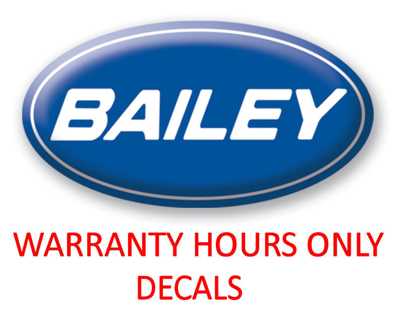 Warranty Hours Only - Decals
