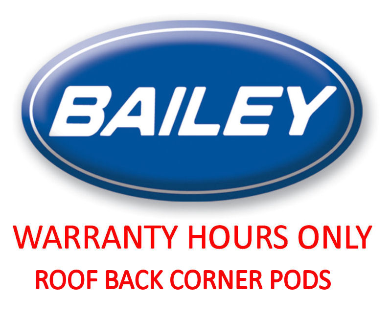 Warranty Hours Only – Roof Back Corner Pods