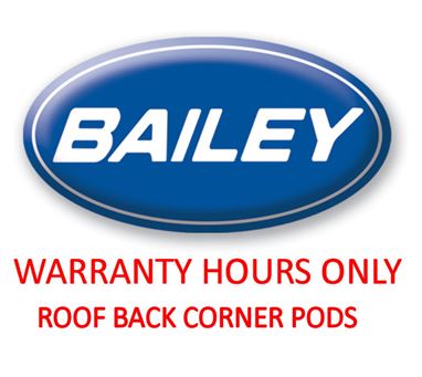 Warranty Hours Only – Roof Back Corner Pods