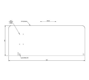 AE2 706 Bed Fallout Flap Middle