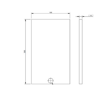 AG1 Porto Table Store Door Footer