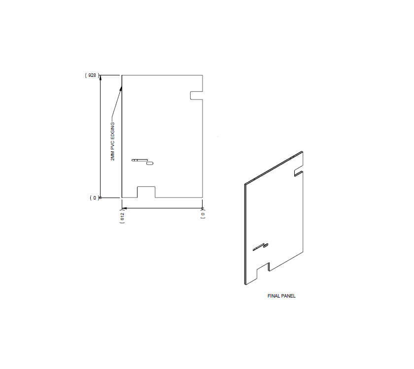 Read more about AG1 STD Kitchen Centre Oven Cheek product image