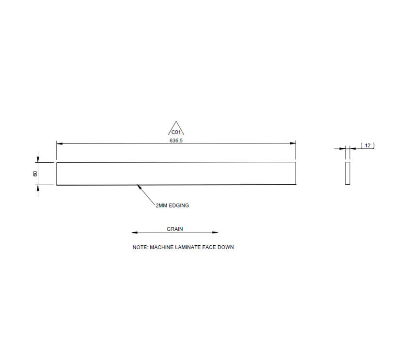 Read more about AG1 STD Kitchen Oven L/H Spacer (C01) product image