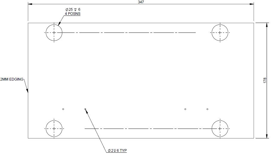 AH3 79-4I Bedside Drawer Wall Side