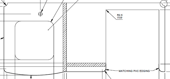 AL1 70-6 Kitchen Worktop