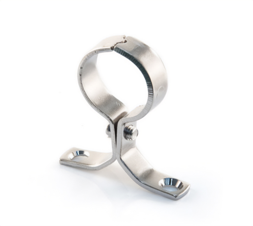 Alde Heating System Brass Bracket Chrome 22mm