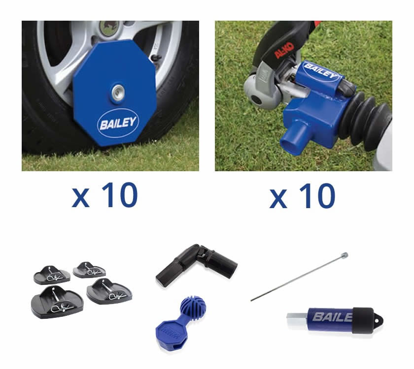 Wheel & Hitch Lock Bundle - Excalibur